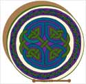 Circular Celtic Knot Bodhran 